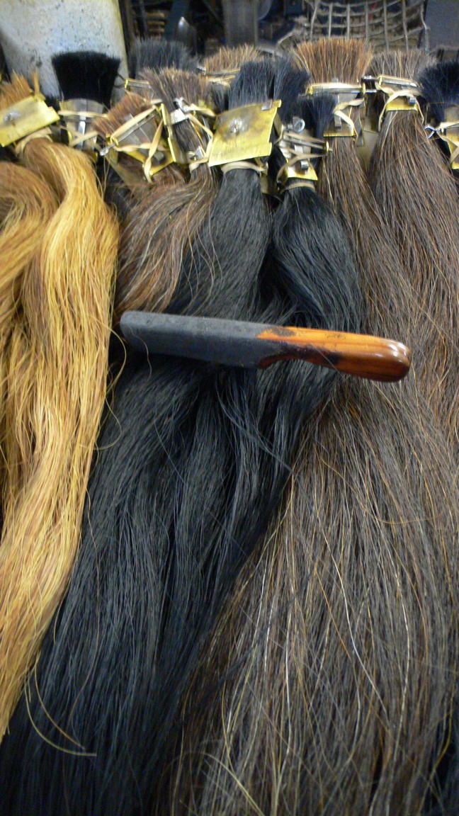 England 2007 John Boyd Textiles Somerset horse hair weaving